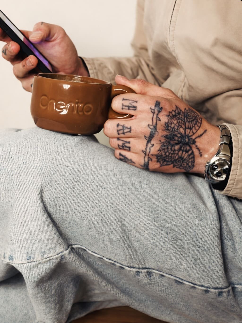 Diseño y producción de tazas cerámicas para cafetería Chanito Coffee Diseño y Producción de tazas en cerámicas para cafetería